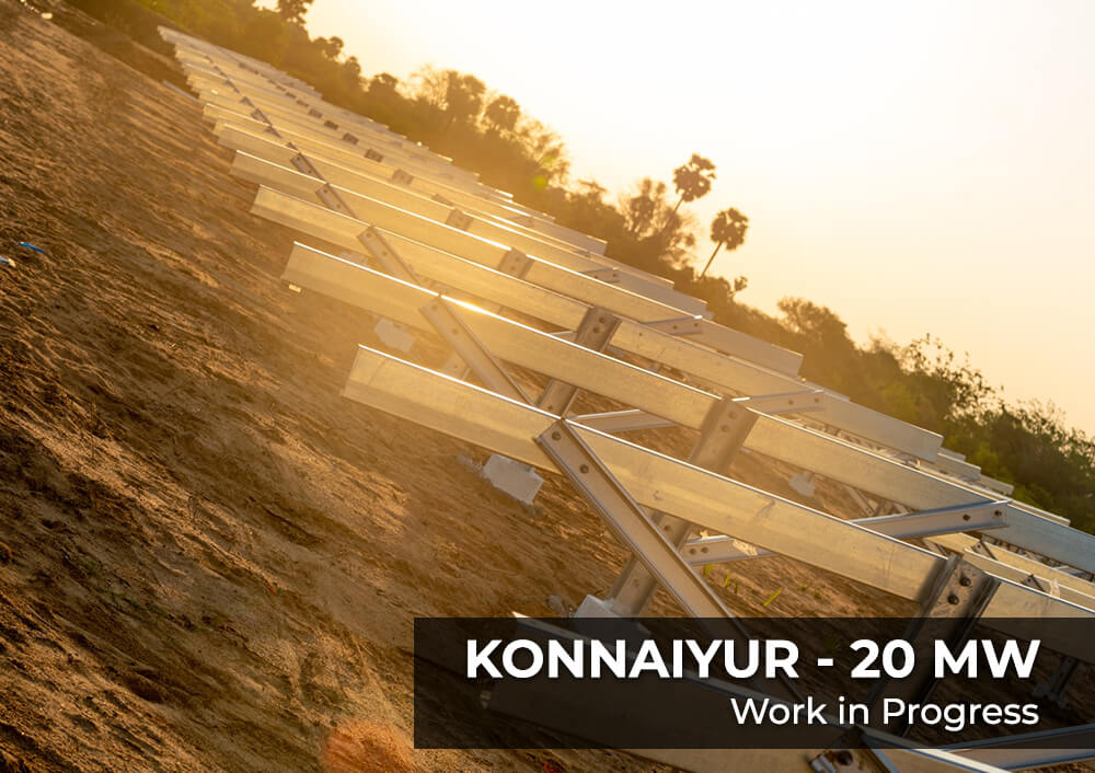 solar projects in pudhukottai Konnaiyur