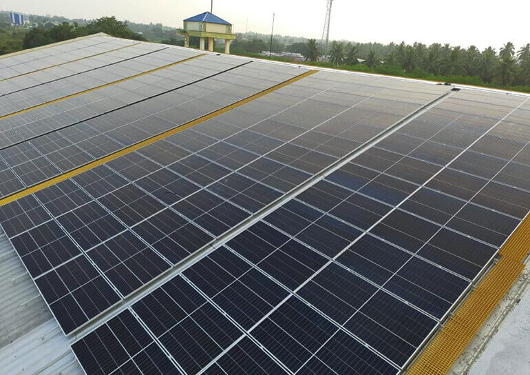 solar rooftop model for medium scale industries